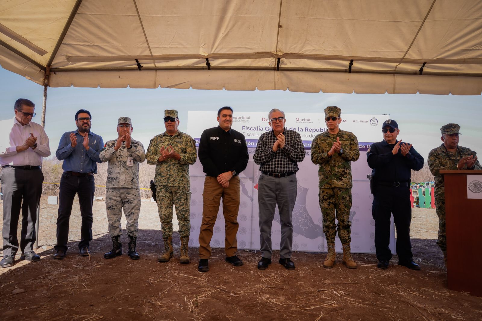 El Gobierno de Sinaloa celebró el esfuerzo y trabajo de las instituciones de seguridad estatales y federales que han combatido al crimen organizado.