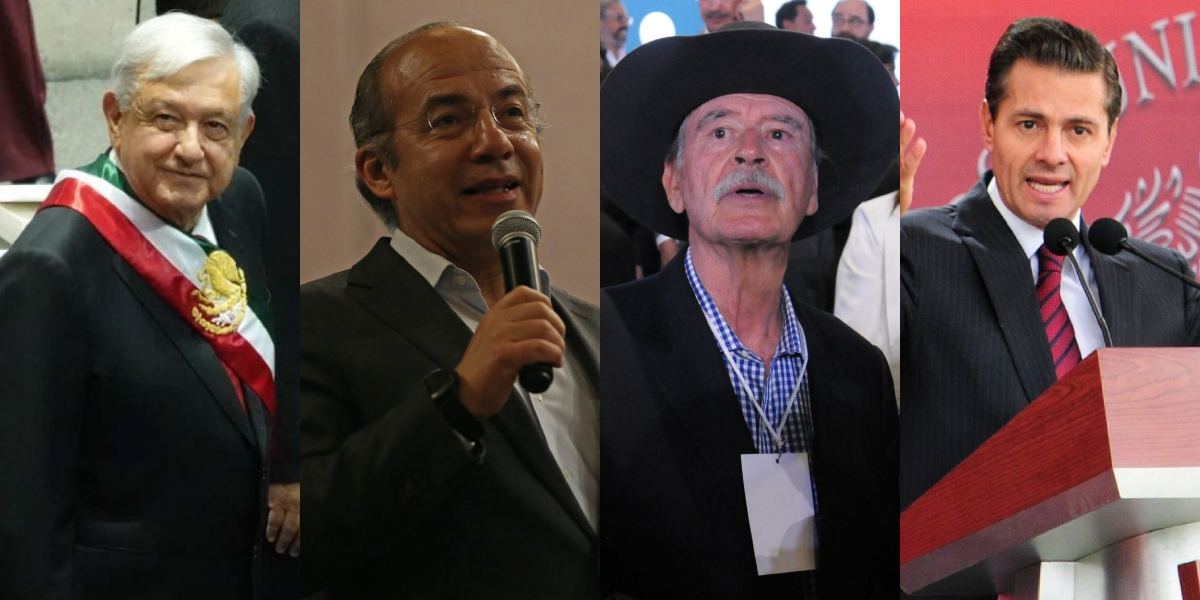 Los expresidentes de México.