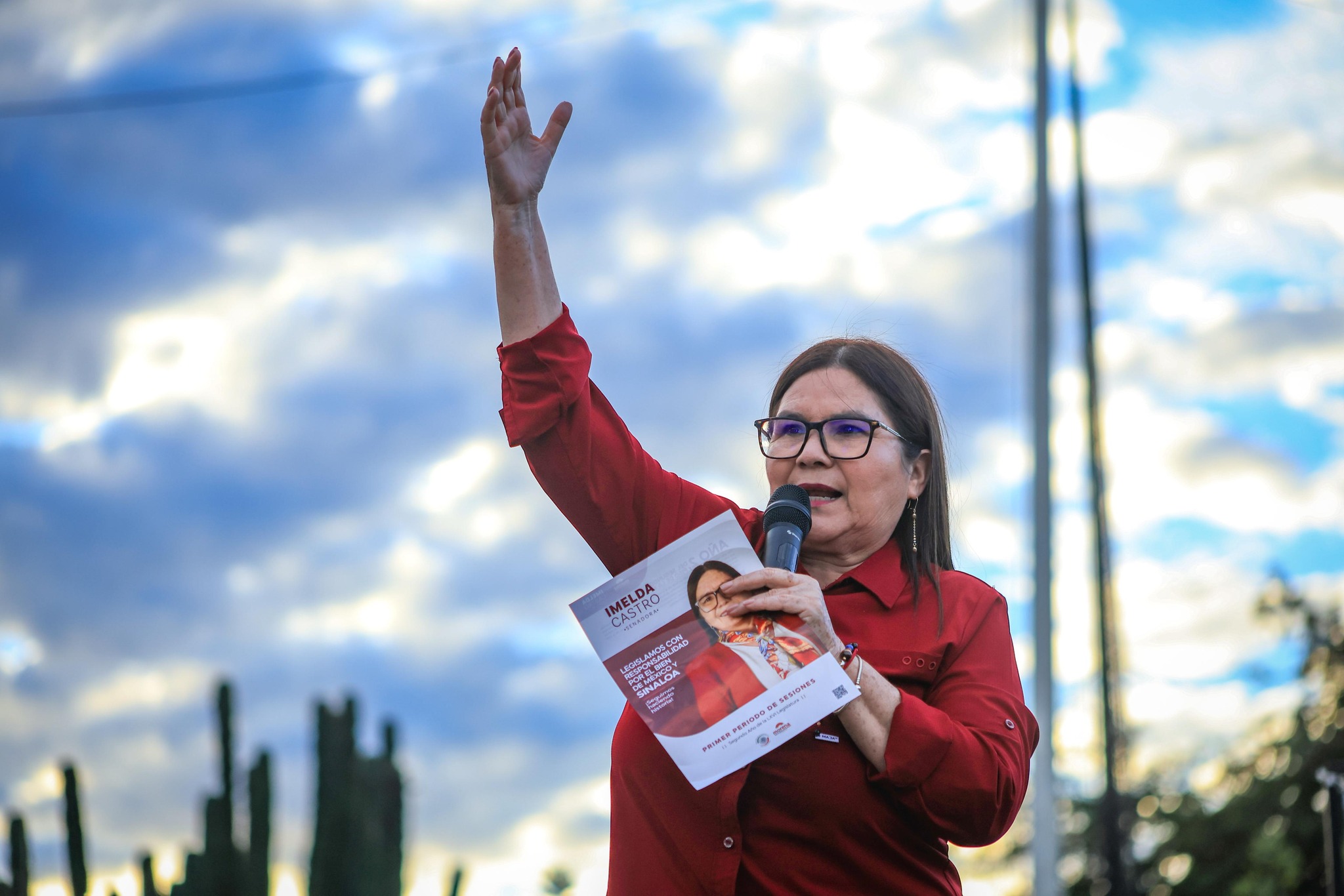Imelda Castro lidera preferencias para la gubernatura de Sinaloa, según encuesta