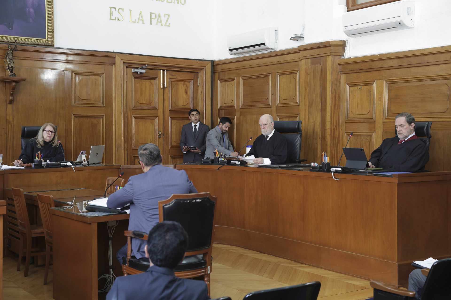 Sala de la Suprema Corte de Justicia de la Nación