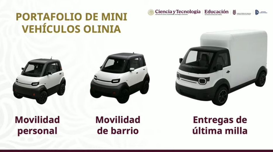 Proyecto de Olinia, armadora mexicana para fabricar autos eléctricos.