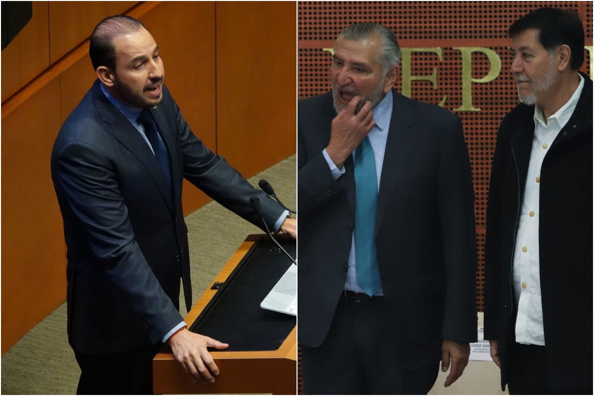 El exlíder panista arremetió contra los senadores de la 4T por no estar presentes en la discusión de la reforma a la Ley del Infonavit.