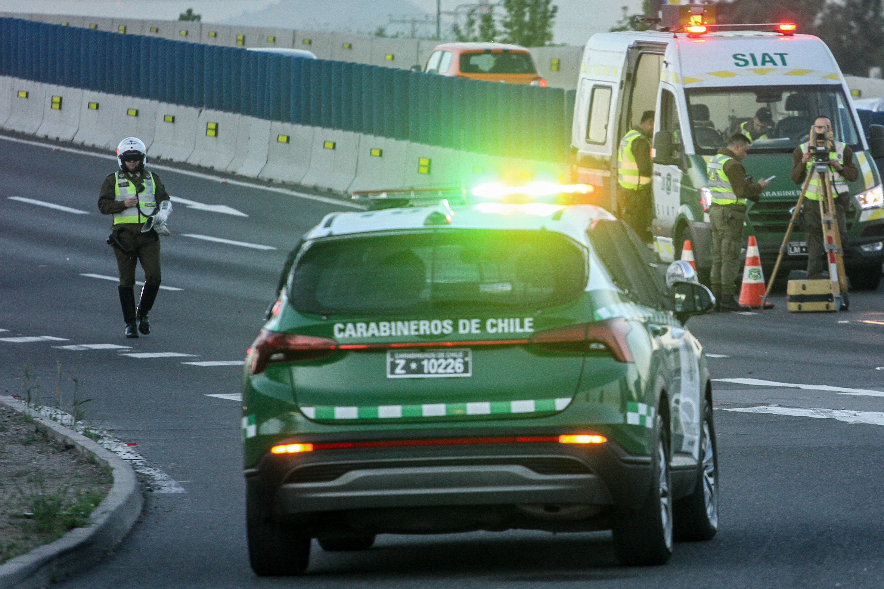 Tragedia en el Maule: dos fallecidos deja volcamiento de furgón en la Ruta 5 Sur