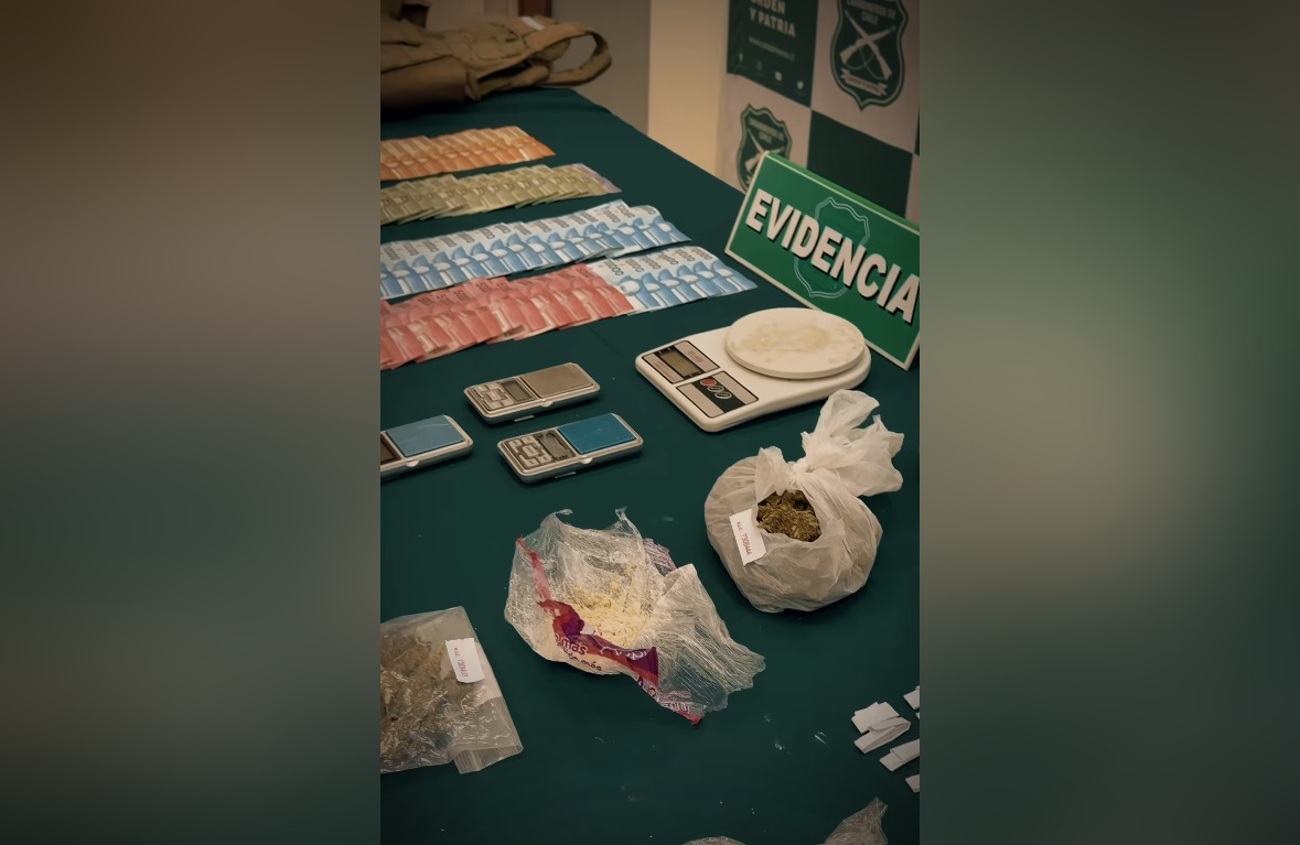 “Droga del terror” es incautada por primera vez en Antofagasta durante operativo que deja a 19 detenidos