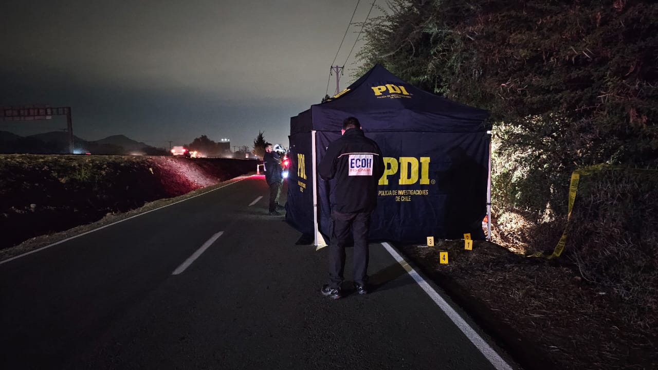 Hombre se encuentra grave tras ser baleado desde un auto en Lampa