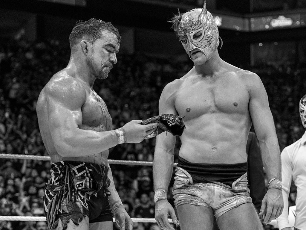 El Grande Americano y Chad Gable hacen historia en WWE: es la lucha mejor calificada de todos los tiempos