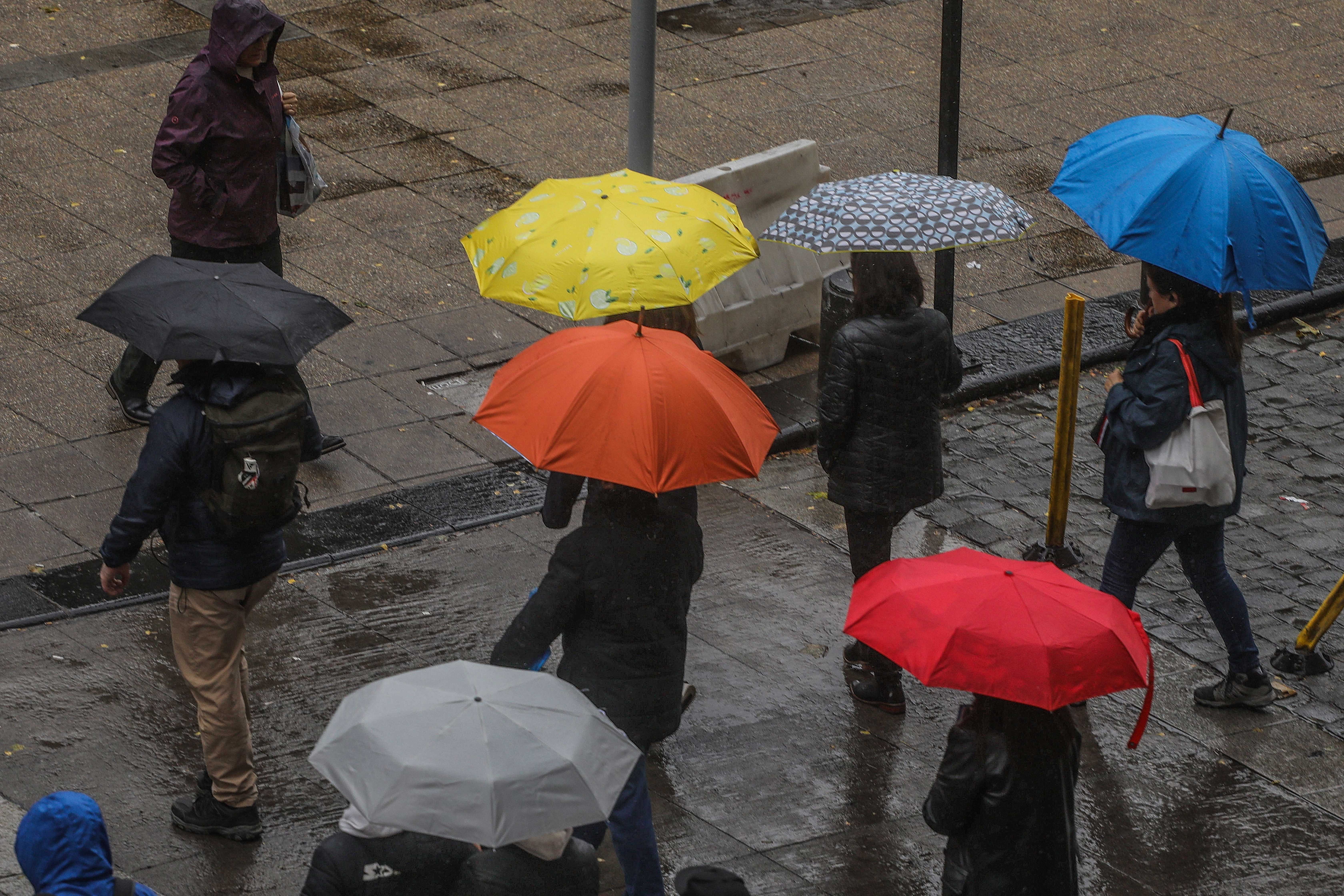 Lluvia en Santiago: a esta hora terminará de llover en la Región Metropolitana hoy