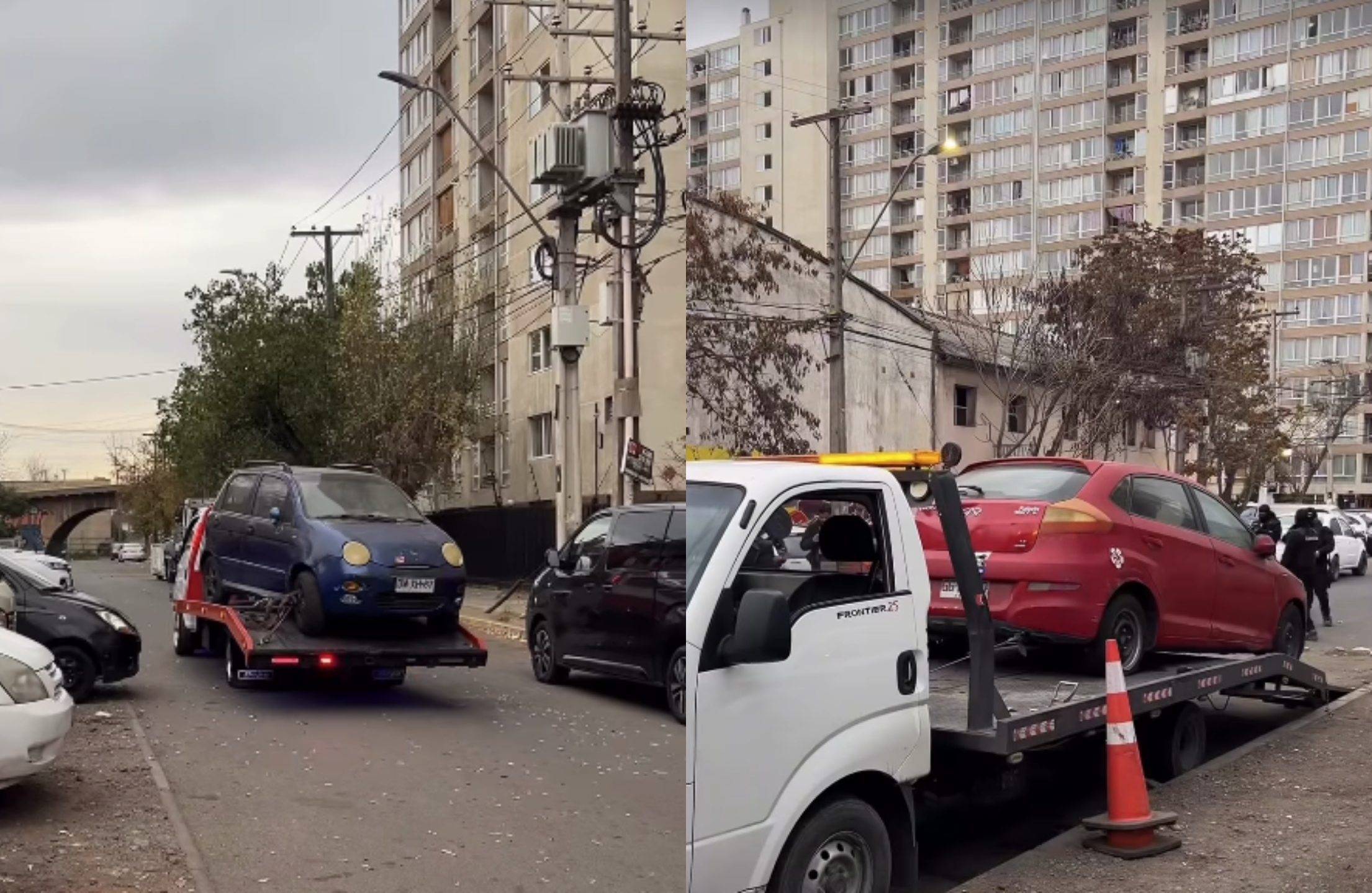 “Va a generar un alivio”: municipio de Quinta Normal retira hasta 20 autos abandonados tras denuncias de vecinos