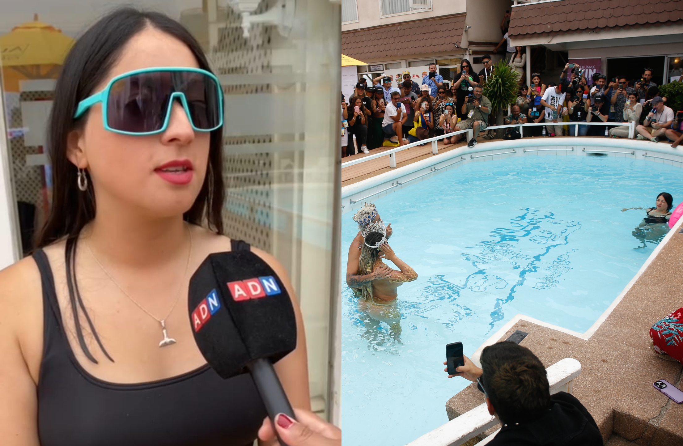 Por supuesto le dije que sí”: salvavidas que acompañó a Naya Fácil en  piscinazo por Viña 2024 reveló cómo conoció a la influencer | ADN Radio