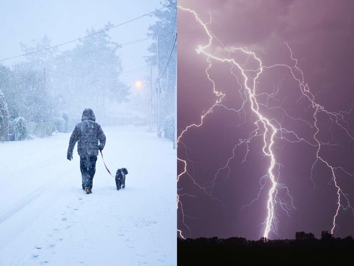 Nieve y tormentas eléctricas en Chile: Meteorología emite avisos para dos regiones del país
