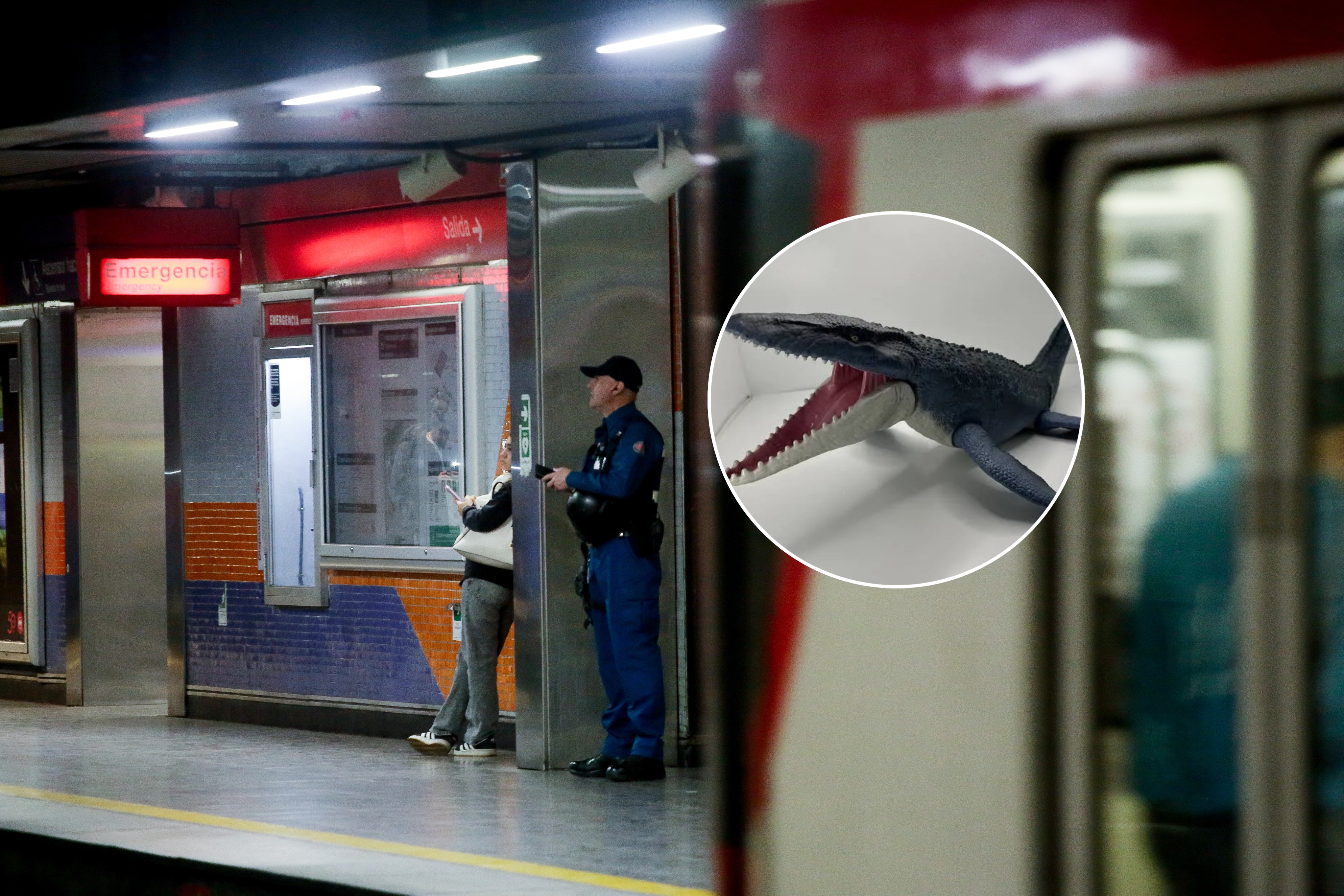 “Que este compañero jurásico pueda volver a casa”: la campaña de Metro que permitió  encontrar el juguete perdido de un niño