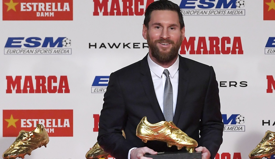 Lionel Messi bota de oro Messi: "Mi sueño obviamente era ser profesional, nunca imaginé Messi: "Mi sueño obviamente era ser profesional, nunca imaginé tanto"