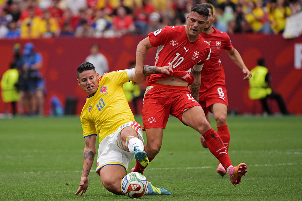 Suiza vs. Colombia en el Mundial 2026. Foto: Getty Images.