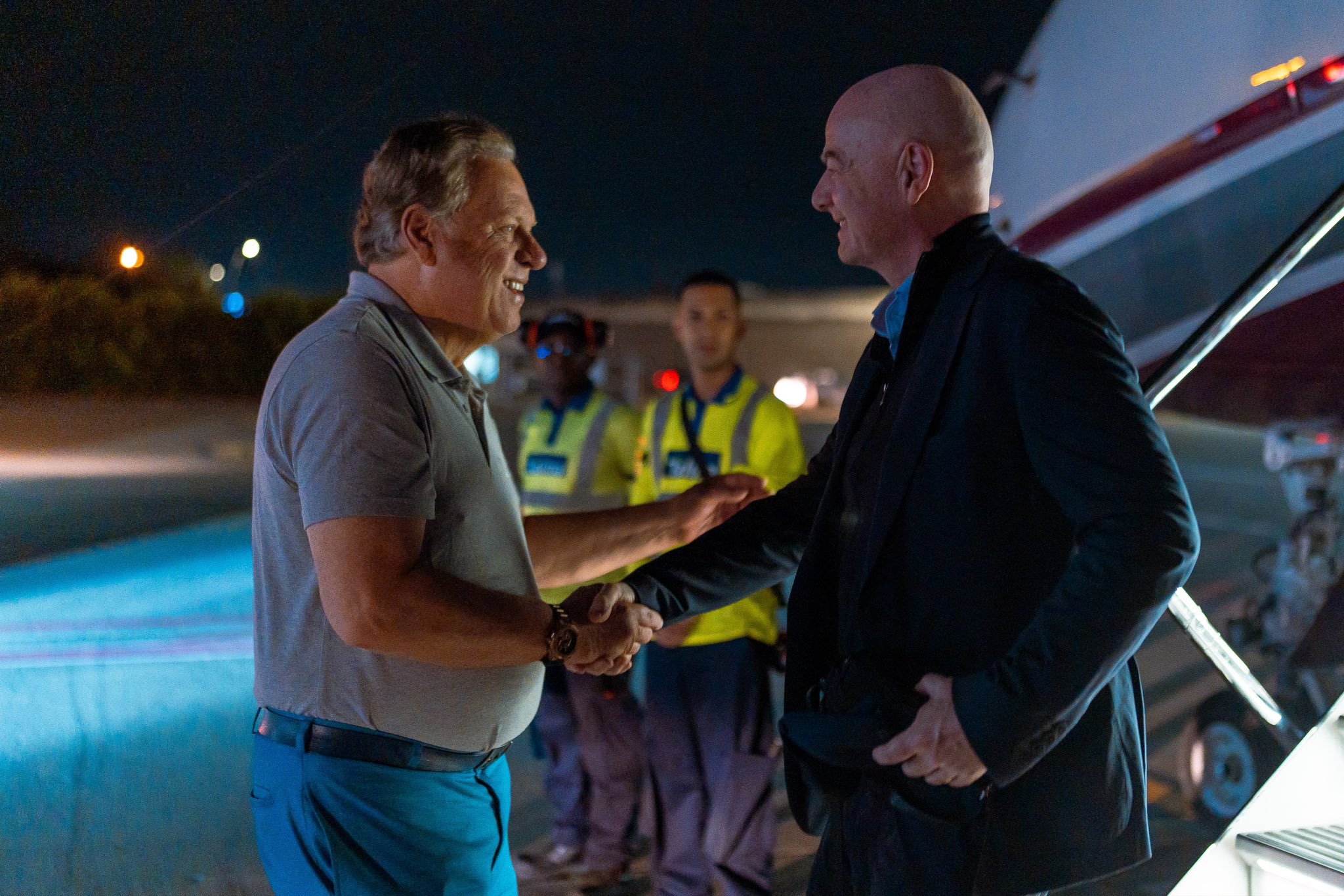 Presidente de la FIFA, Gianni Infantino, llegó a Cali