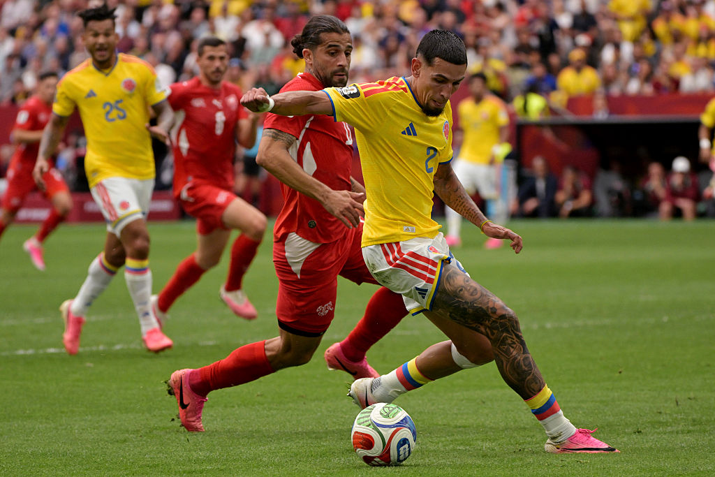 Suiza vs. Colombia en el Mundial 2026. Foto: Getty Images.