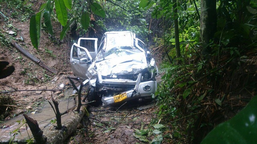 Nanis Ochoa y Alejandra Serje sufren aparatoso accidente en Santander