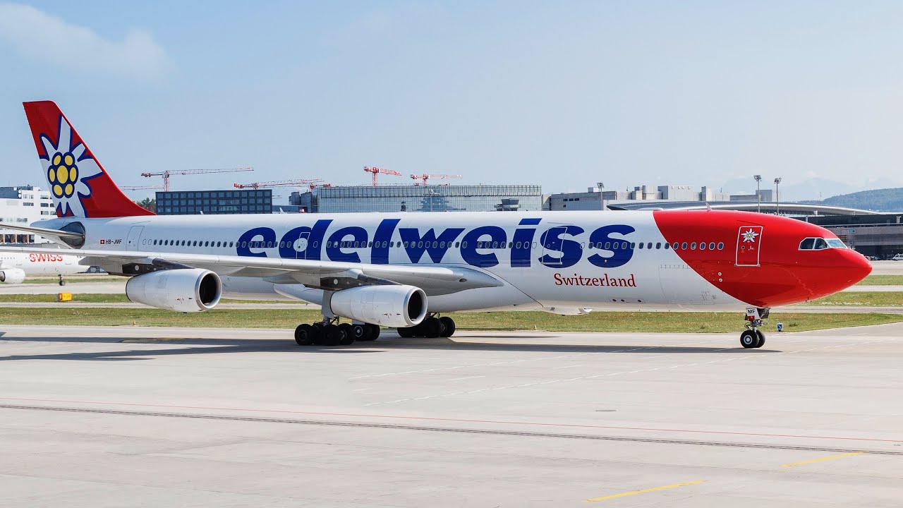 Los detalles de la llegada de Edelweiss Air con su ruta Zurich – Bogotá – Cartagena Zurich