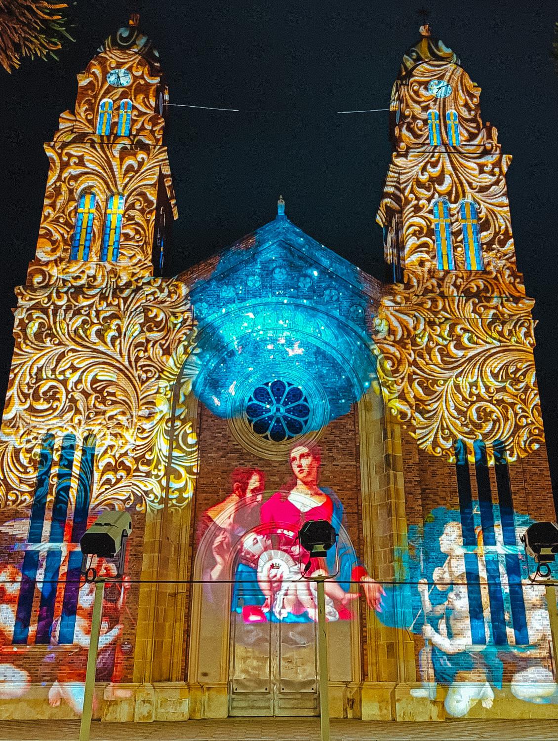 Alumbrado de Mosquera, Cundinamarca 2024. | Crédito: Caracol Radio.