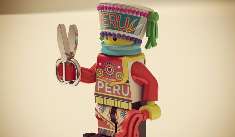 Muñecos de Lego inspirados en Folklore peruano 