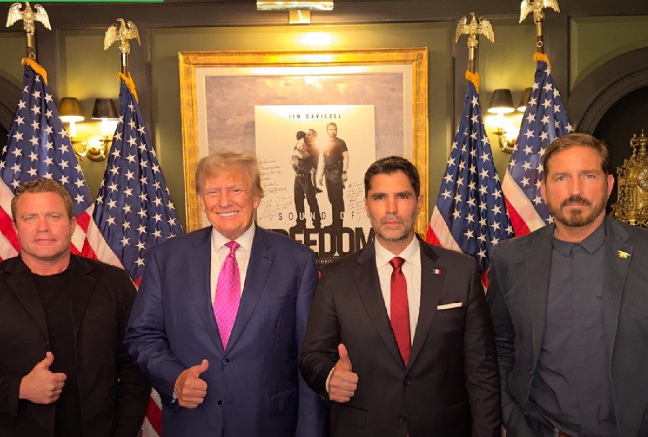 Trump llama a Eduardo Verástegui “posible presidente de México”