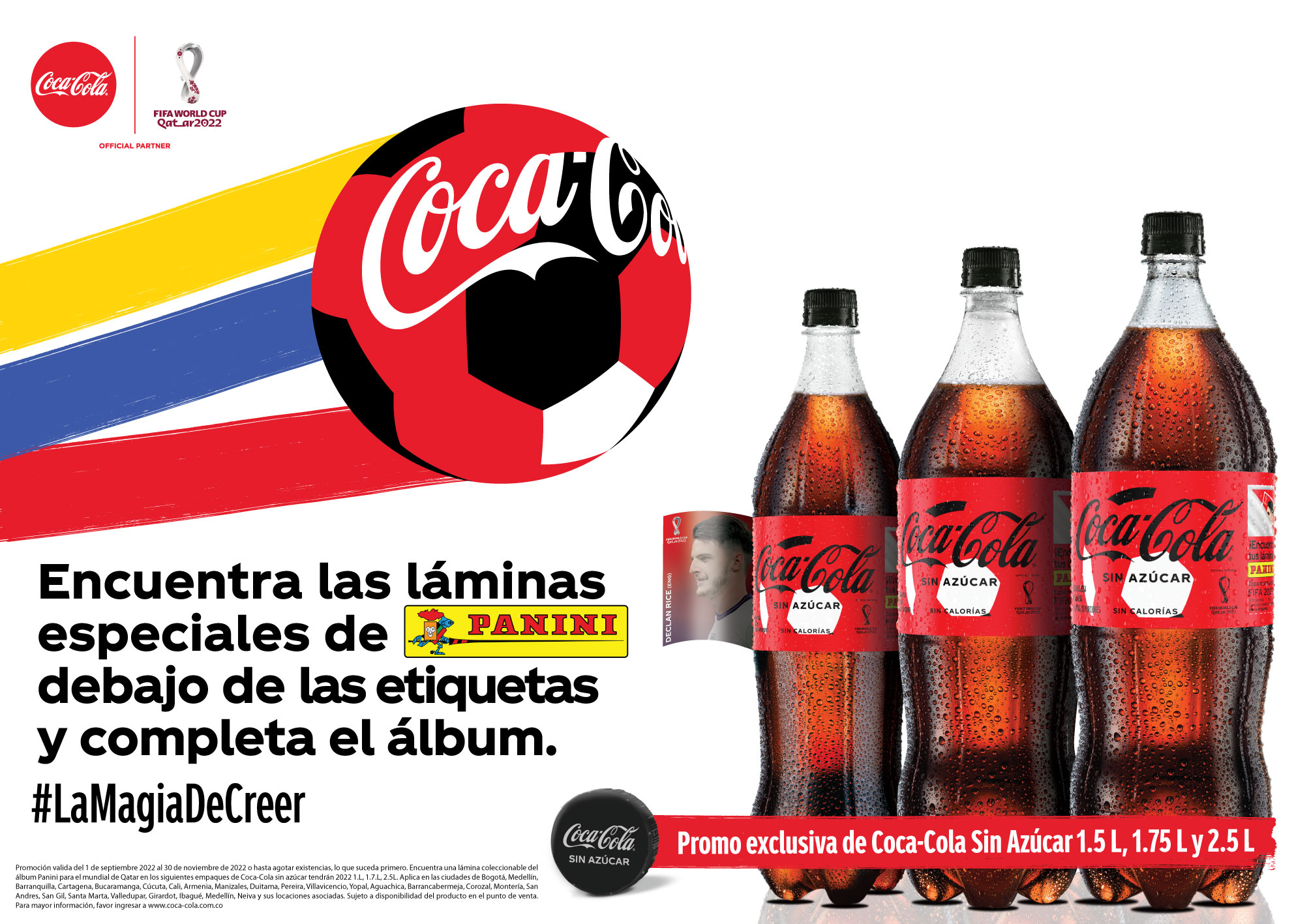 Coca-Cola lanza alianza con Panini para terminar de llenar el álbum del  mundial