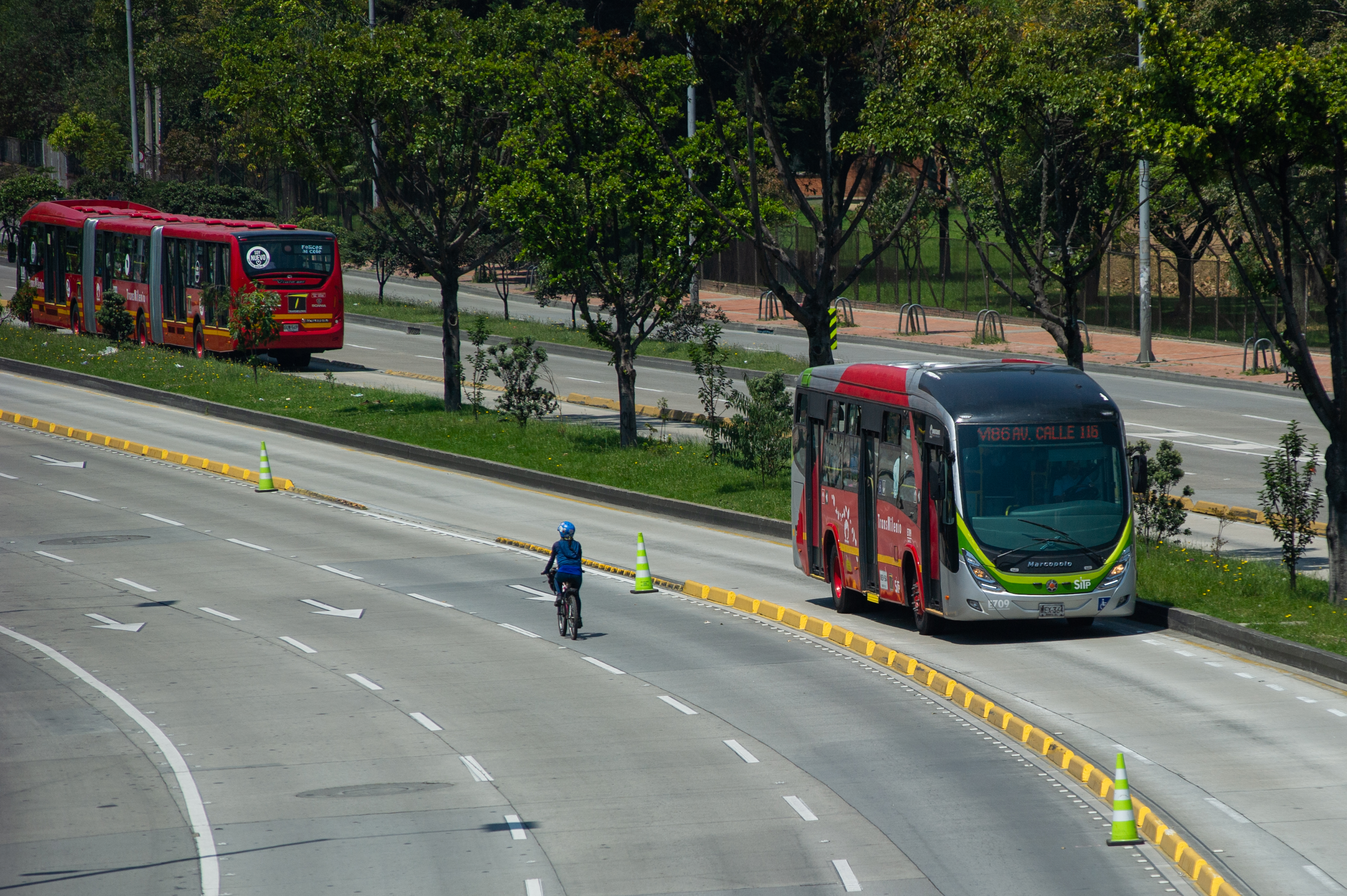 Avanza el Día sin carro y sin moto en Bogotá