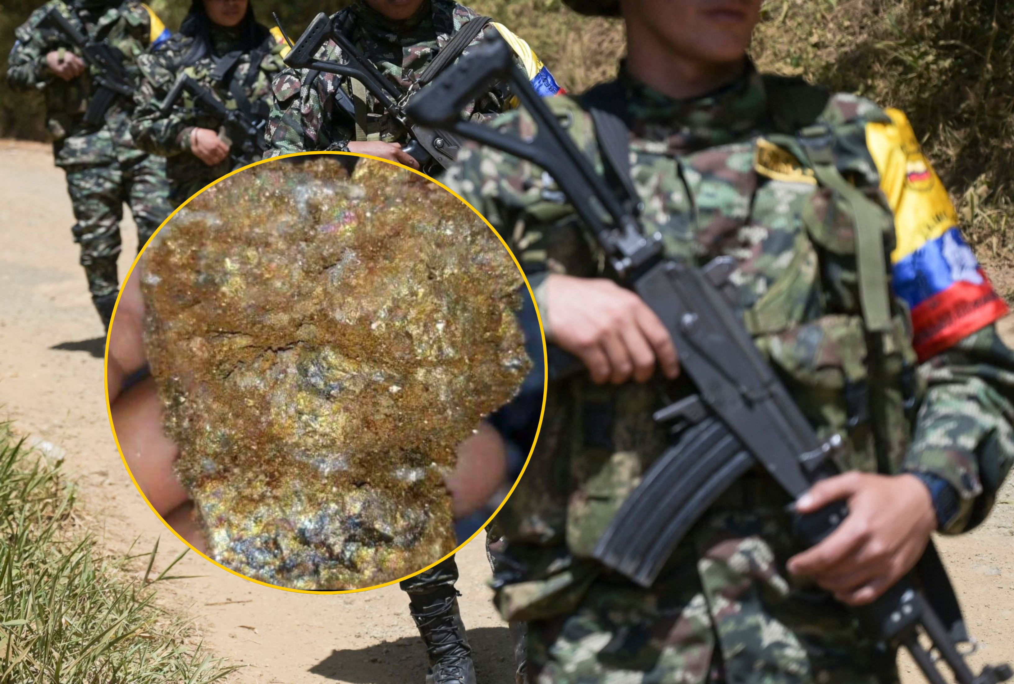 Disidencias, ELN y Clan del Golfo se disputan 13 de minas de oro en Nordeste de Antioquia