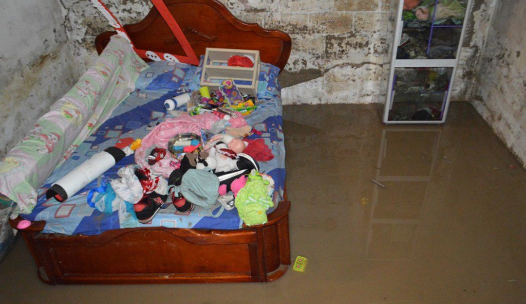 Onda tropical Lluvias dejan 120 casas inundadas en Soledad : Lluvias dejan  120 casas inundadas en Soledad