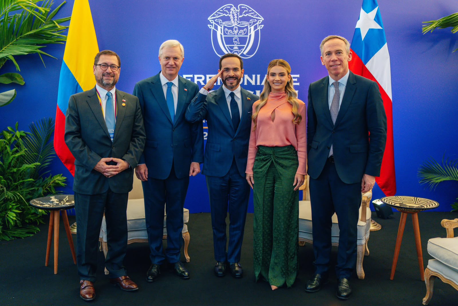 El presidente de Chile, José Antonio Kast, se reunió con Abelardo de la Espriella