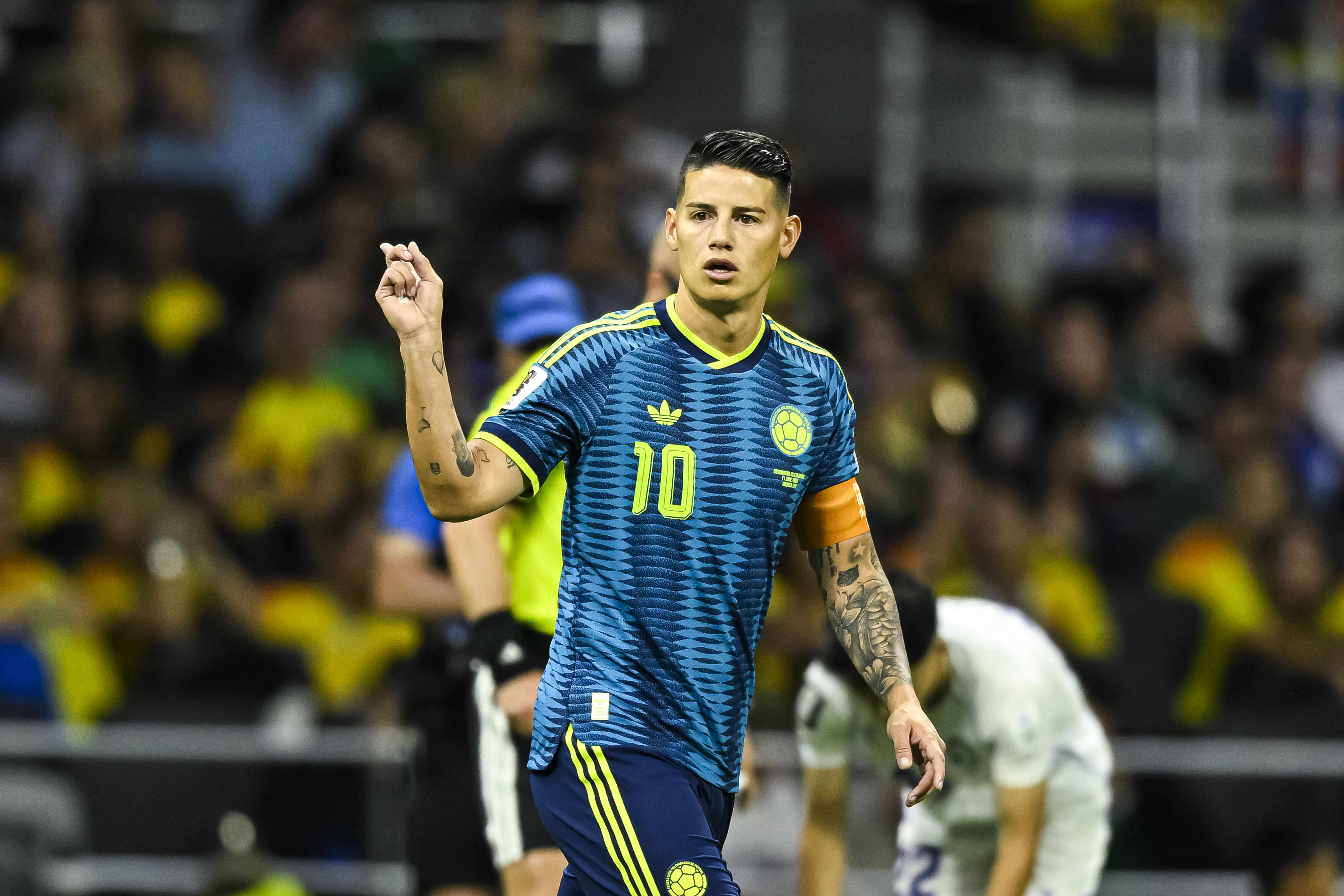 Por qué James Rodríguez no jugó todo el partido? Néstor Lorenzo aclaró la  situación del jugador | Deportes | fútbol | Mundial de fútbol | Caracol  Radio