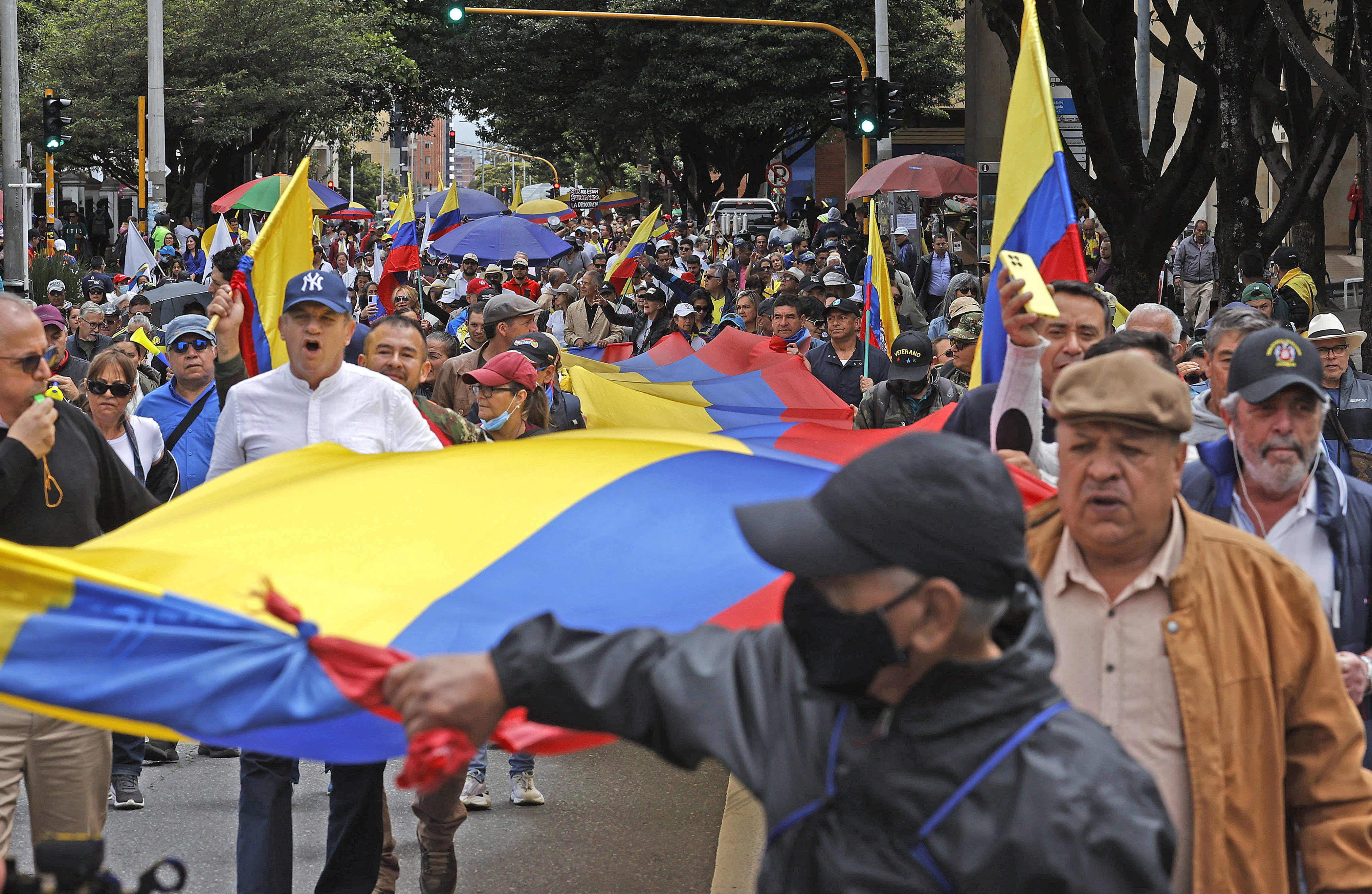 Jornada de protestas en Bogotá: razones y puntos