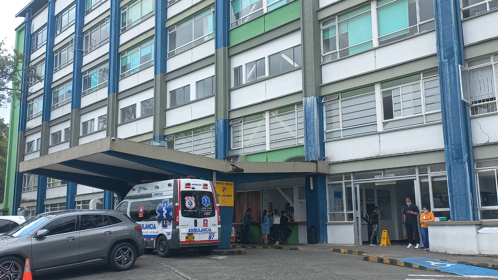 Hospital San Juan de Dios en alerta naranja por actividad volcán Nevado del Ruíz