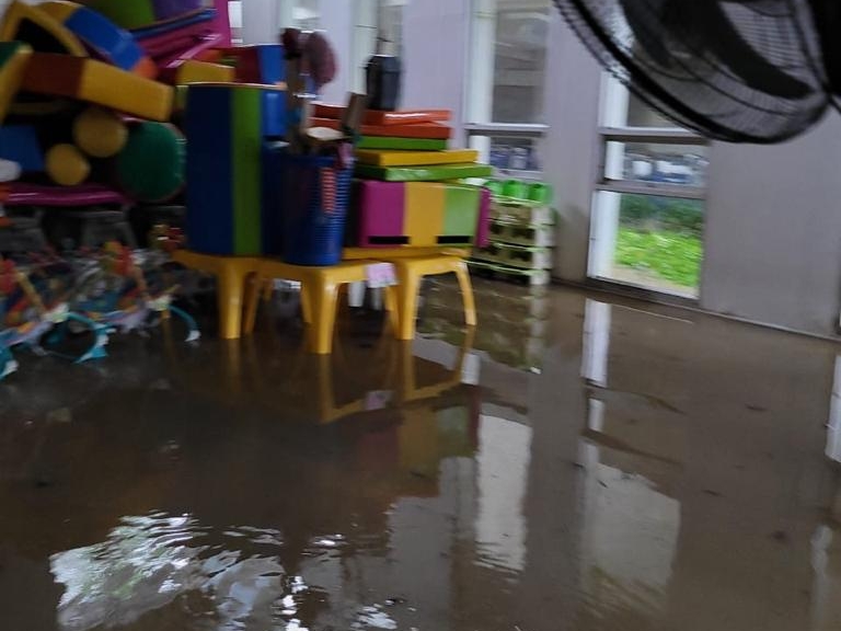 Emergencia en la Fundación Juanfe de Cartagena por graves inundaciones