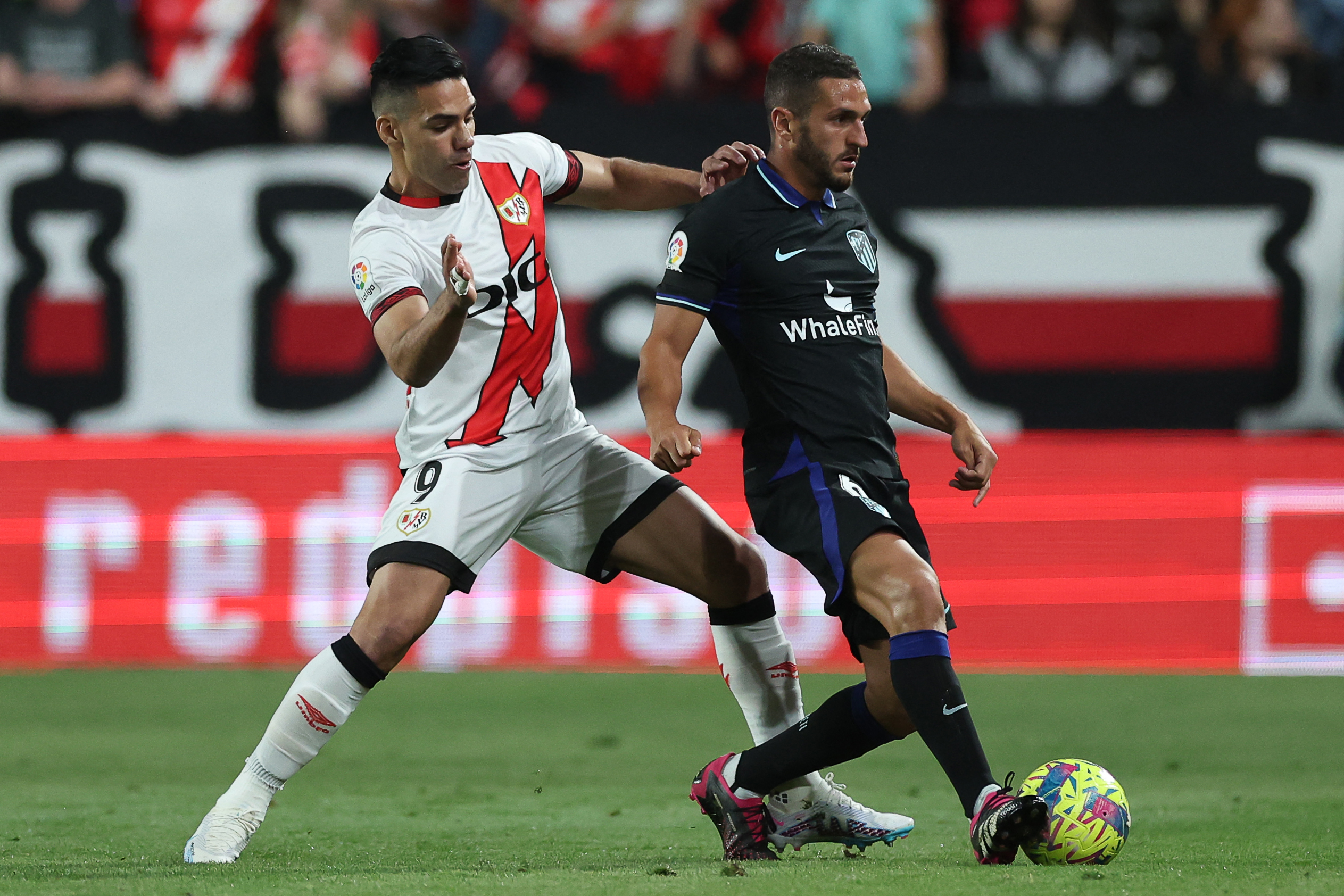 Liga Santander: Falcao martiriza al Atlético y le da el empate al Rayo  Vallecano, Deportes