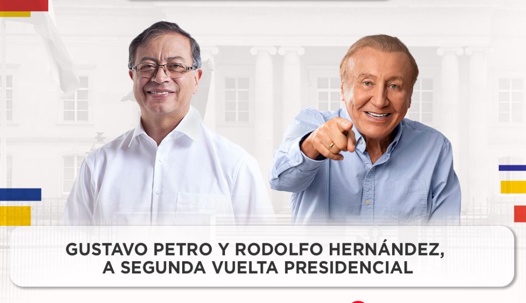 Votaciones elecciones Votaciones elecciones: Petro y Rodolfo Hernández a segunda  vuelta : Votaciones elecciones: Petro y Rodolfo Hernández a segunda vuelta