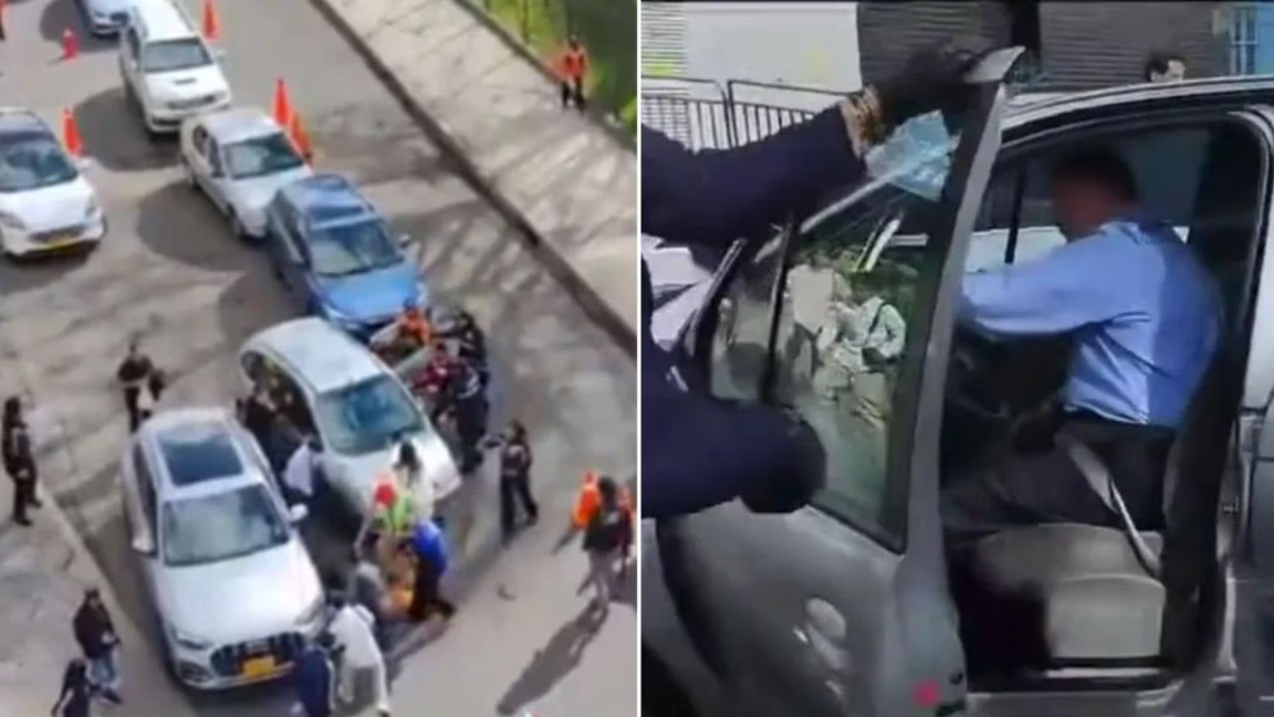 ¿Quién es el conductor que arrolló a personas en la entrada a parqueadero en Bogotá?