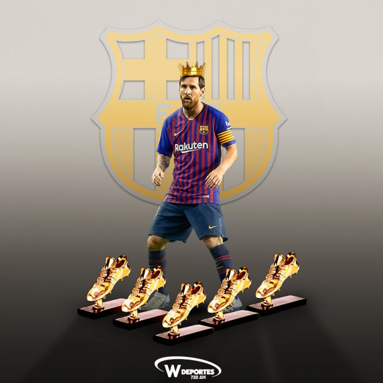 Bota de discount oro de messi