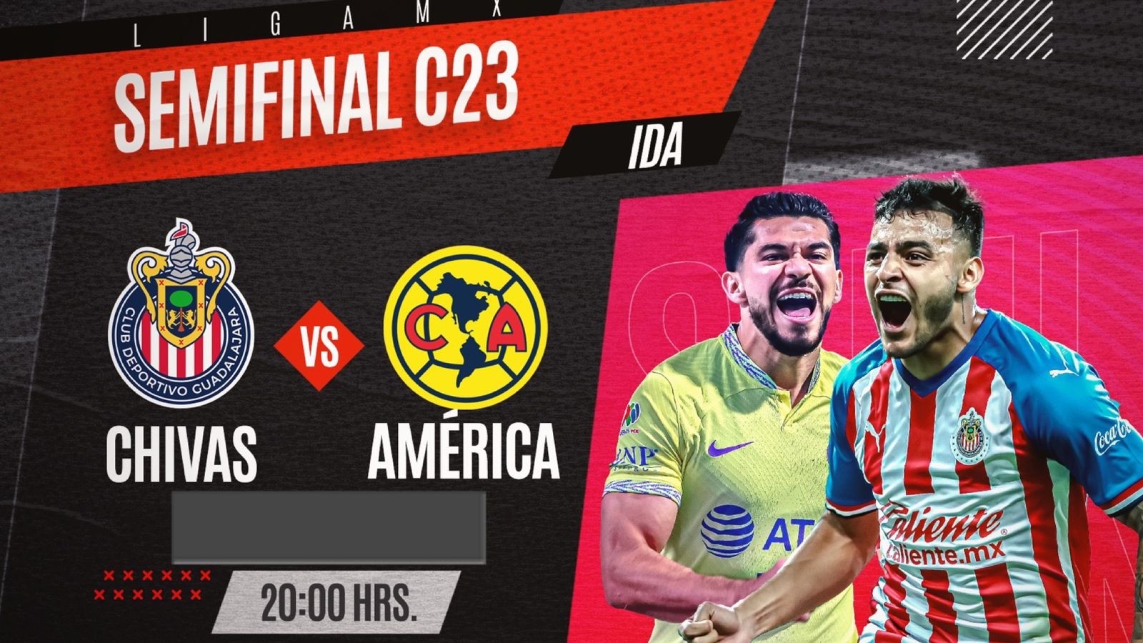 Chivas vs América, EN VIVO, a qué hora y dónde ver la Semifinal Ida  Clausura 2023 : Chivas vs América, EN VIVO, a qué hora y dónde ver la  Semifinal Ida Clausura 2023