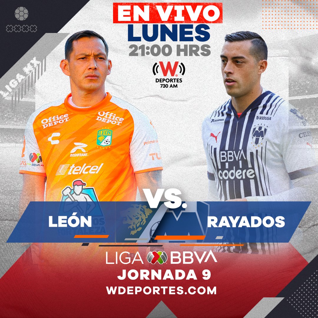 León vs Rayados EN VIVO ONLINE hoy liga MX : León vs Rayados, EN VIVO,  horario y dónde ver Liga MX Jornada 9
