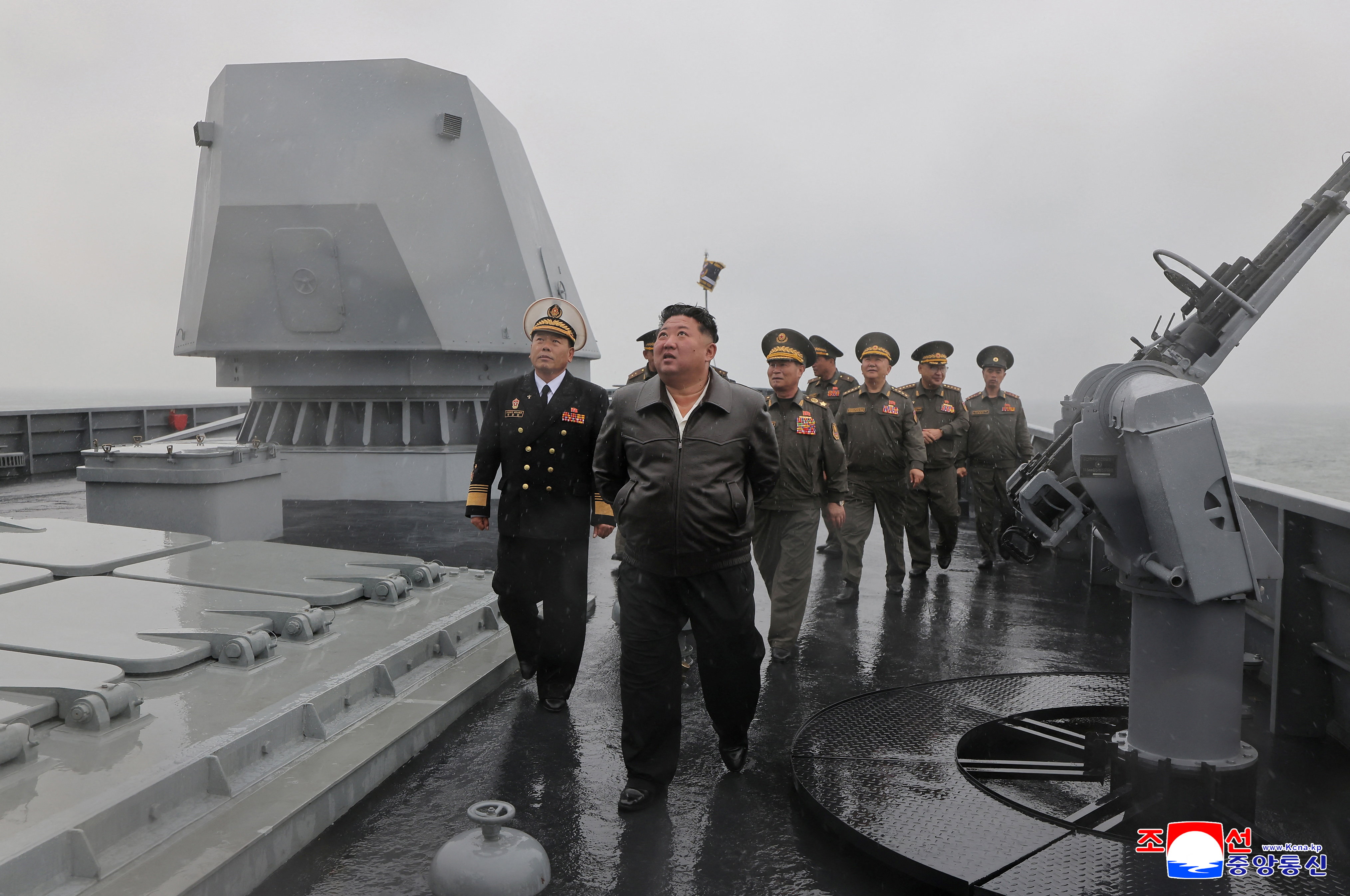North Korea's 'largest' warship under construction with Russian