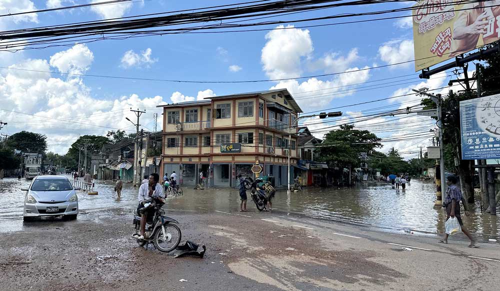 bago rain Bago residents clean up after flooding in southern Myanmar – Radio Free Asia