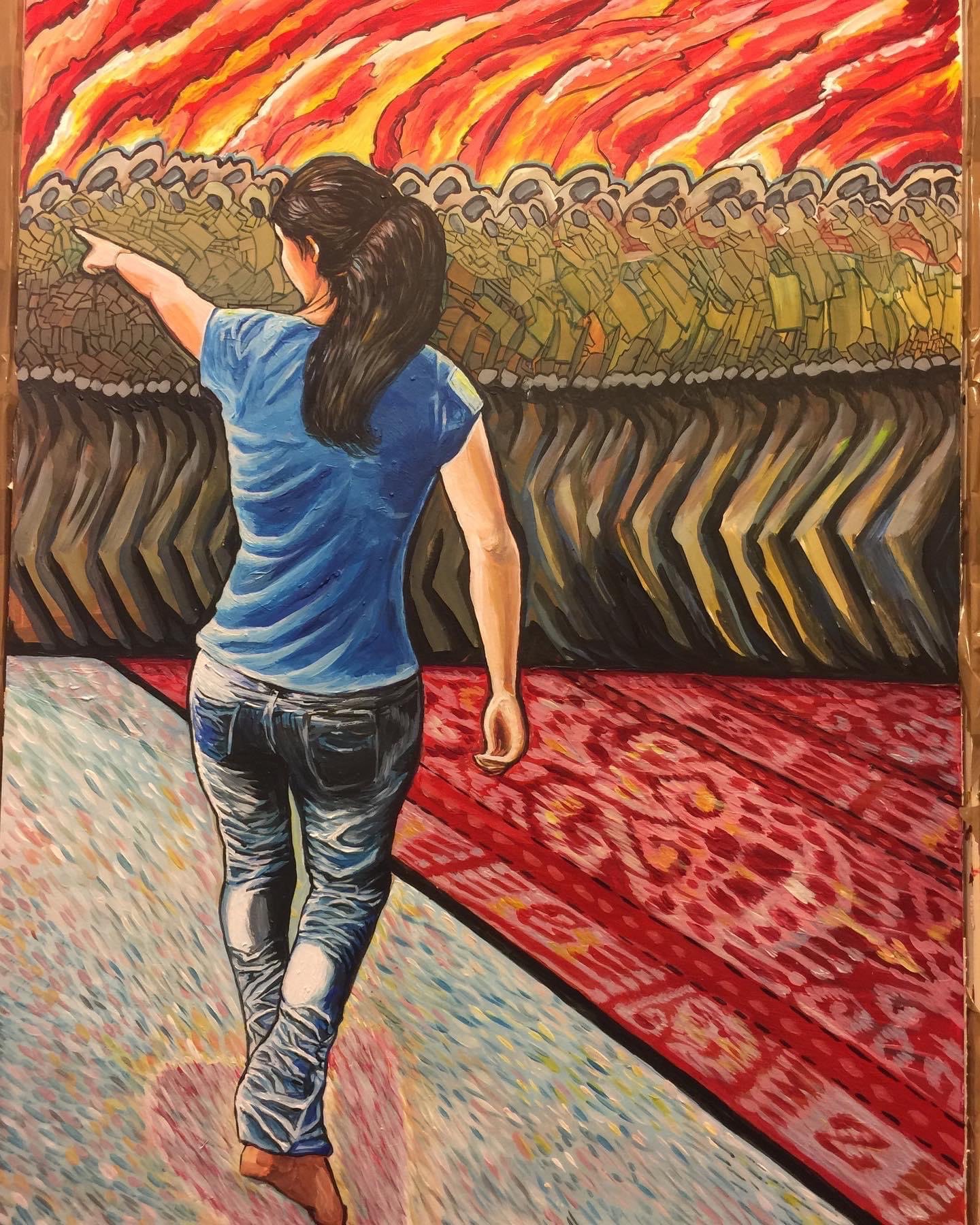 Mysterious' Uyghur artist re-establishes himself in exile in