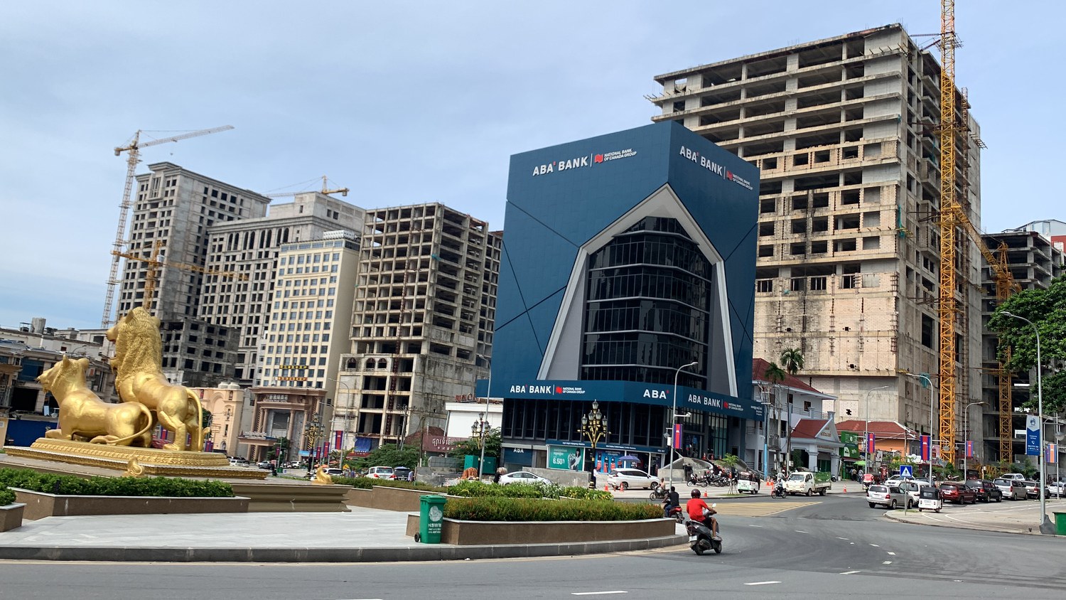 ‘Ghost buildings’ show boom times are over for Cambodian resort town
