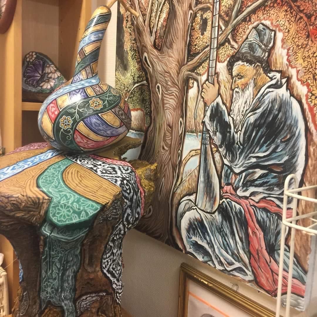 Mysterious' Uyghur artist re-establishes himself in exile in