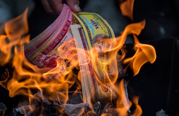 Chinese cities ban burning of 'ghost money' ahead of grave festival – Radio Free Asia