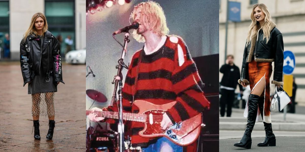 Qué es el estilo “Grunge”, la estética desalineada que nació en los 90 y  vuelve con fuerza a las calles – La 100