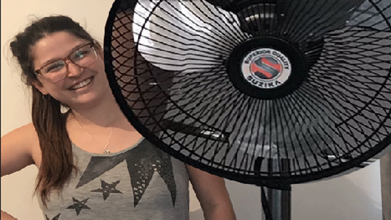 Compró un ventilador (por Internet) y se viralizó al sentirse estafada