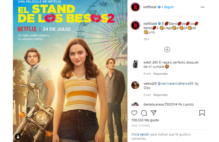 Netflix: ya hay fecha de estreno para “El Stand de los Besos 2” | La