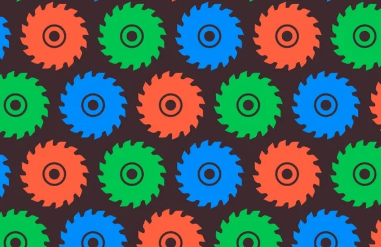 Reto visual hipnotizante: encontrar las sierras diferentes en solo 15 segundos
