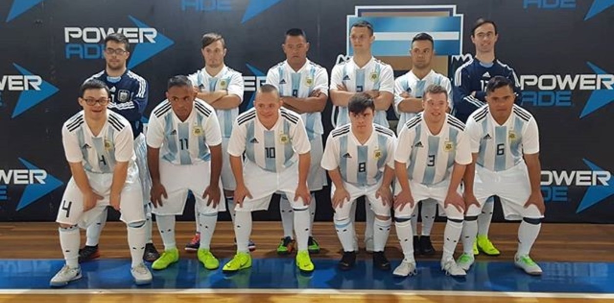 ¡Felicitaciones! La Selección Argentina de Futsal con Síndrome de Down, subcampeona del mundo